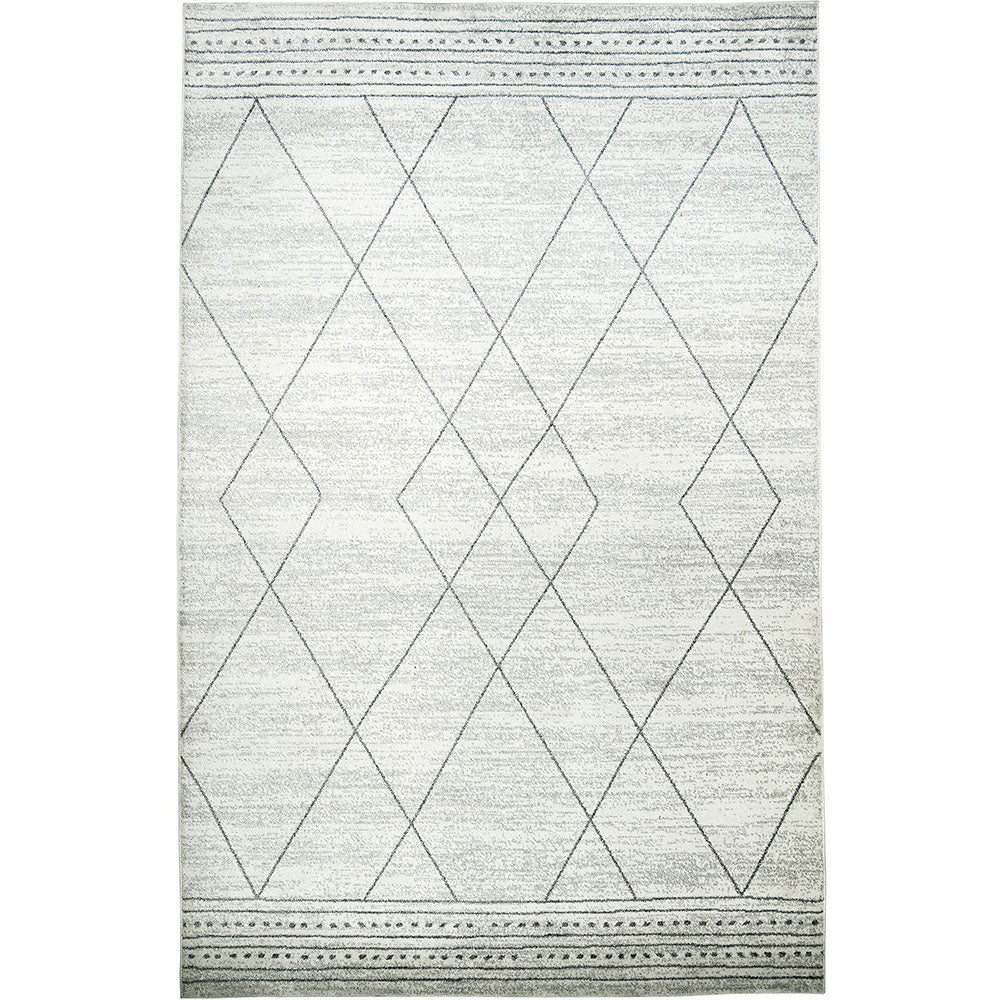 Conrad Bianca Zigzag Diamond Patterned Carpet
 | Carpet Centre