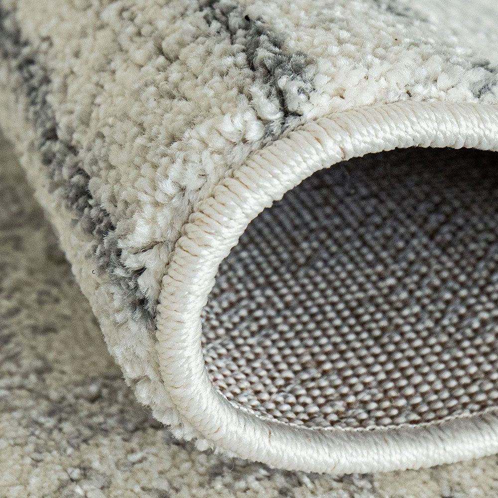 Conrad Bianca - ZigZag & Diamond Patterned Floor Carpet | Carpet Centre