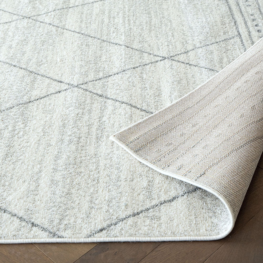 Conrad Bianca - Diamond Patterned Carpet for Living Room | Carpet Centre
