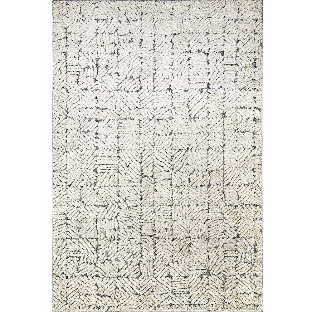 Conrad Sandy - Fuzzy Patterned Carpet in Beige-Grey| Carpet Centre