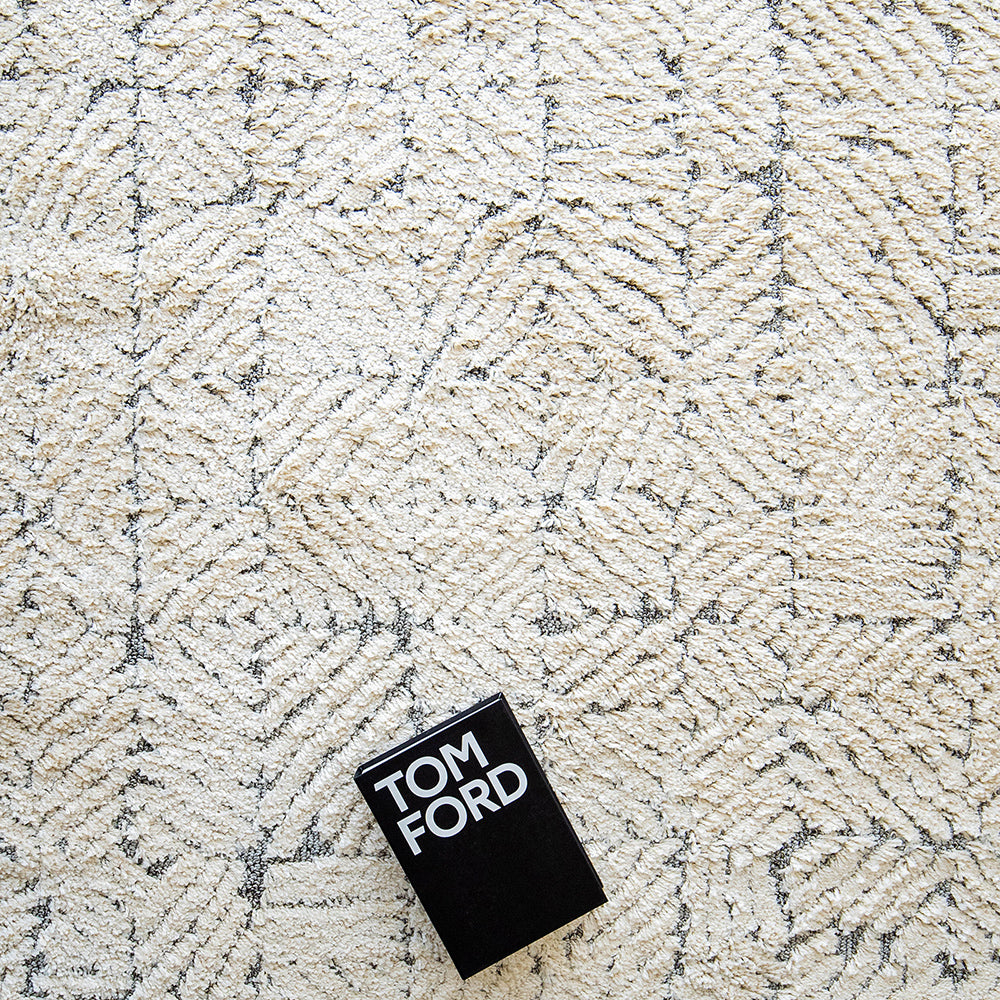 Conrad Sandy - Beige Fuzzy Runner Carpet for Living Room | Carpet Centre
