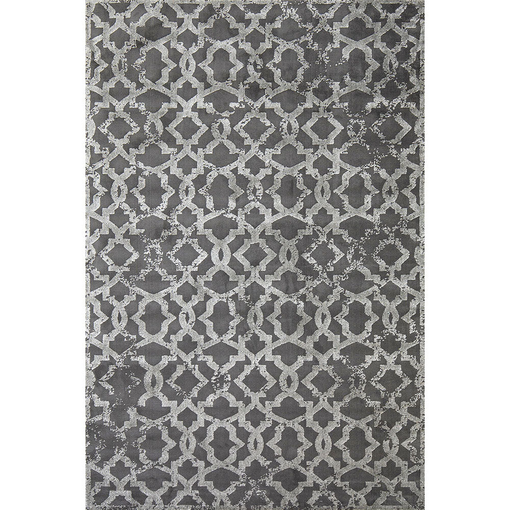 Cooper Ashton - Trellis Carpet in Grey-White | Carpet Centre