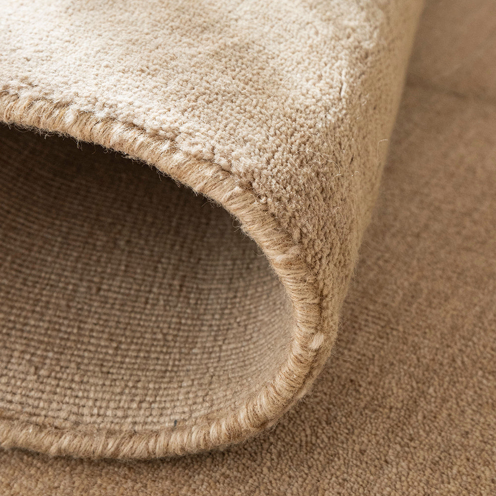 Oscar Sandy - Solid Shaded Ombré Designed Carpet | Carpet Centre