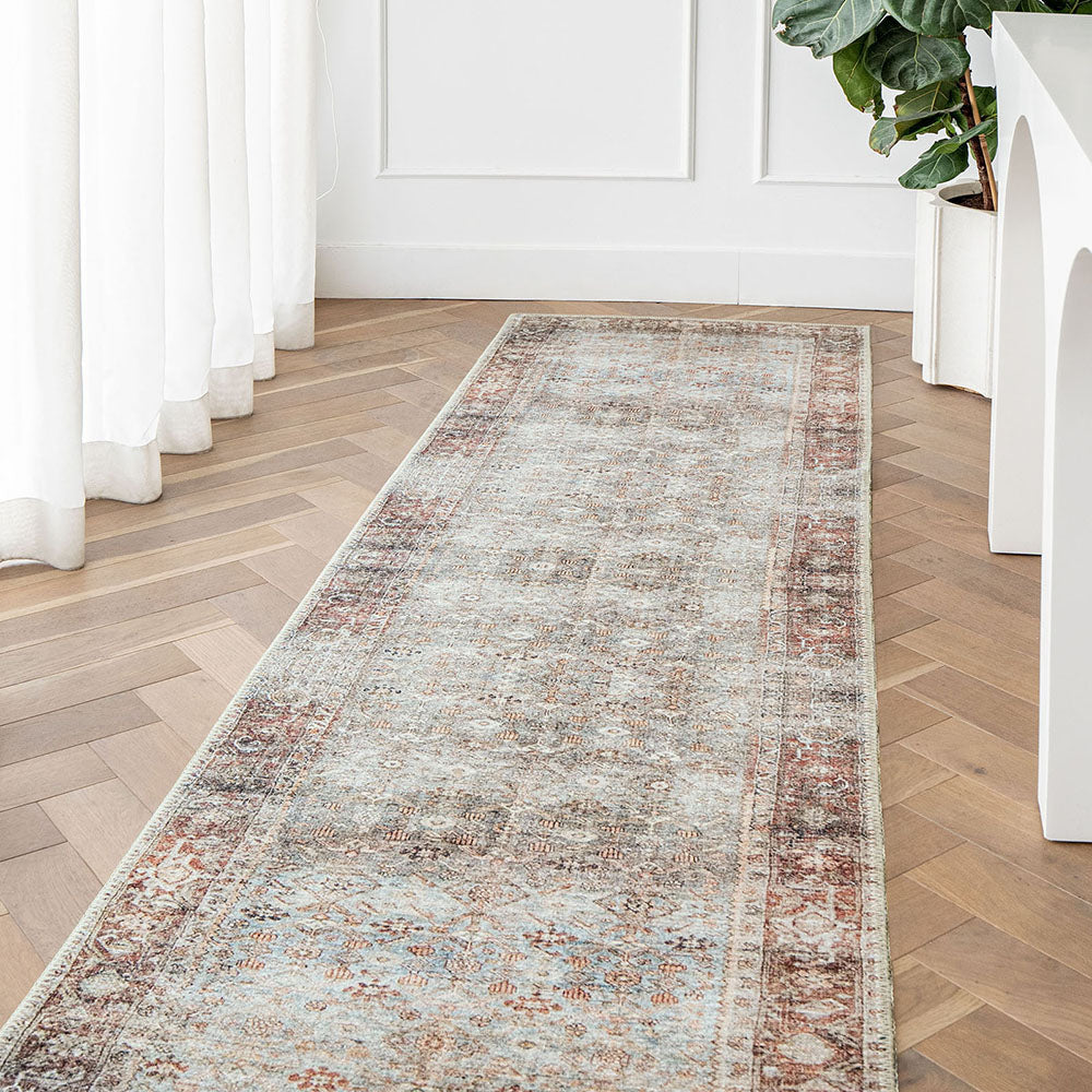 Buy Red Rug | Vince Sandy Faded Red Rug Online | Dubai – Carpet Centre ...